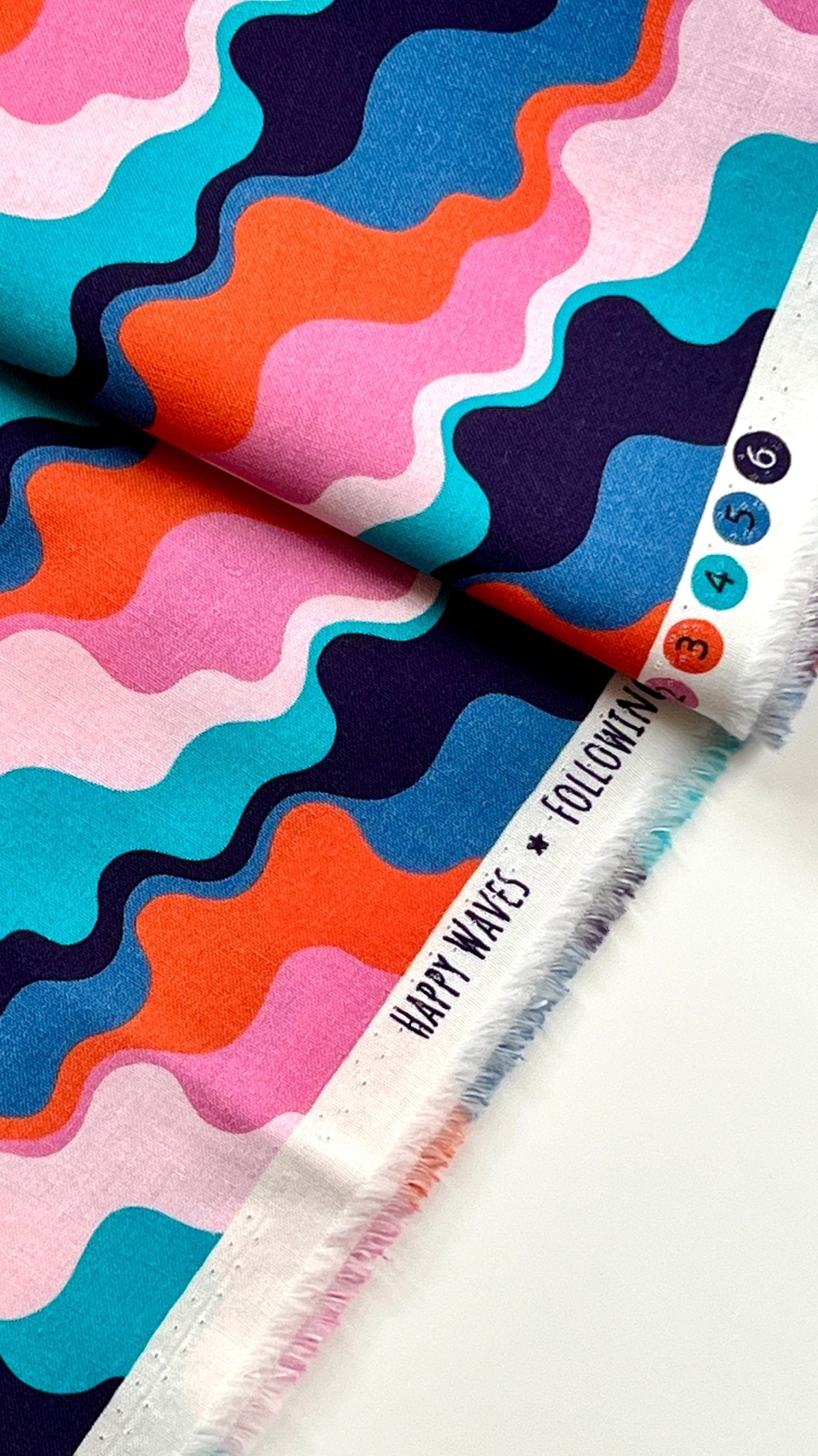 Happy Waves - Following Dreams - Gerdadzy - Cloud 9 Fabrics - Poplin - Simplifi Fabric