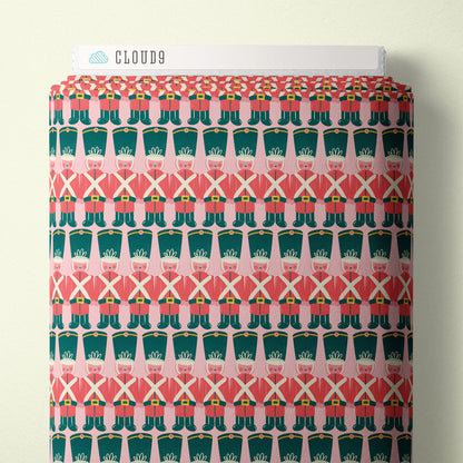 Heirloom Toy Soldiers - Bright Holiday - Charla Pettingill - Cloud 9 Fabrics - Poplin - Simplifi Fabric