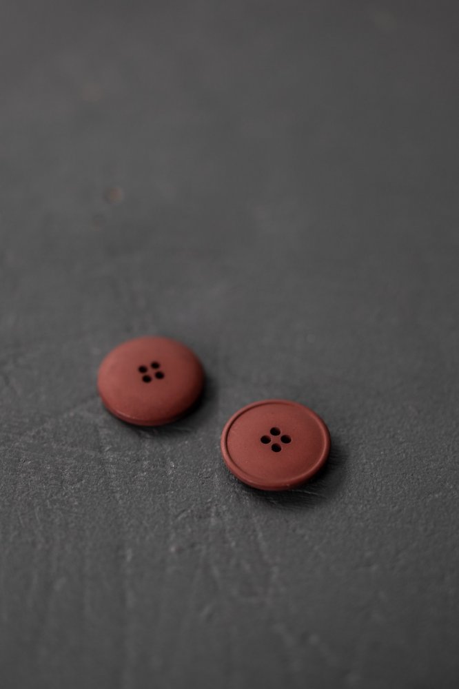 Hemp Button - Various Colors - European Import - Merchant & Mills - 15mm or 20mm - Simplifi Fabric