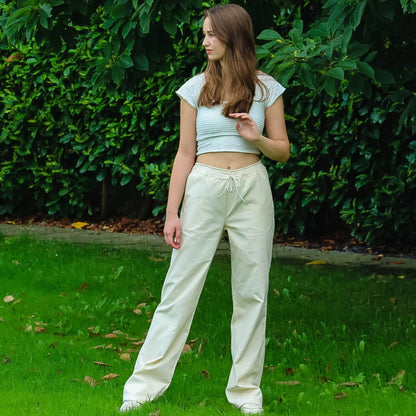 High Waist Pants Womens Paper Pattern - Wardrobe by Me - Simplifi Fabric