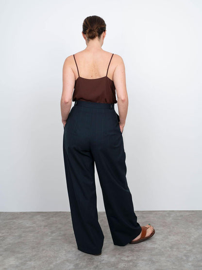 High - Waisted Trouser Pattern - The Assembly Line - Simplifi Fabric