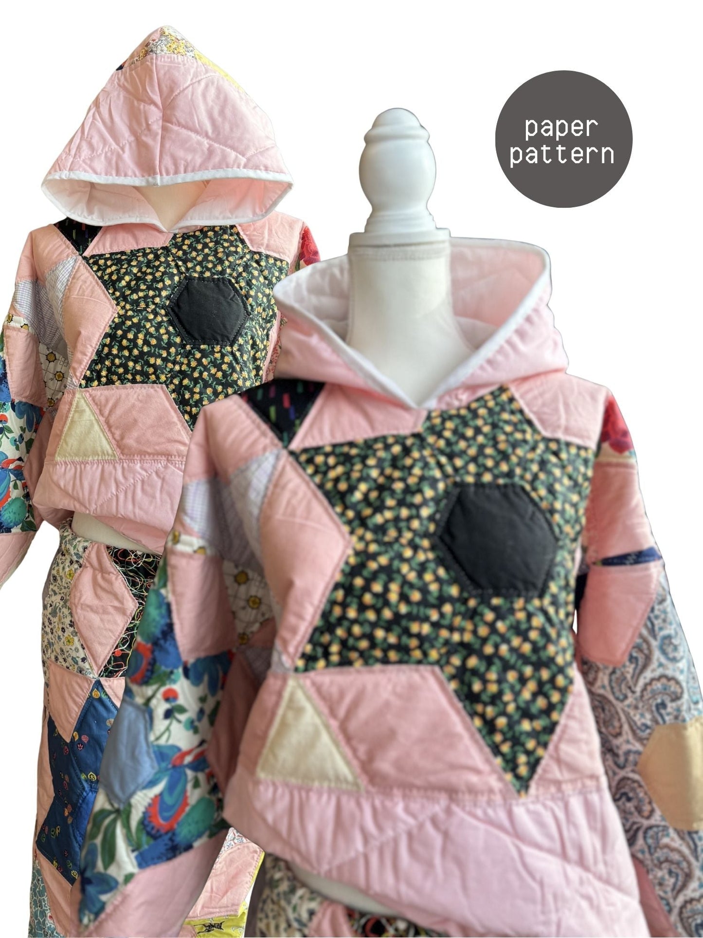 Hoodie - Paper Pattern - Hot Girl Quilting - Simplifi Fabric