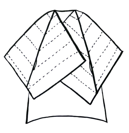 HUG Cape by Mila Moises PDF Sewing Pattern - TAUKO - Simplifi Fabric