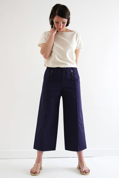 I am ARMOR - Wide - Leg Trouser Pattern - I AM PATTERNS - Simplifi Fabric