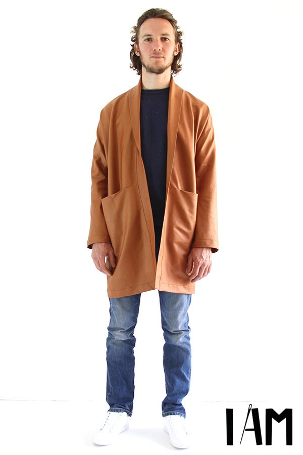 I am ARTEMIS (Mens) - Coat Pattern - I AM PATTERNS - Simplifi Fabric