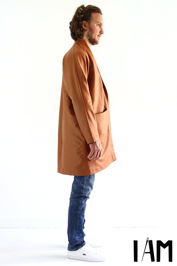 I am ARTEMIS (Mens) - Coat Pattern - I AM PATTERNS - Simplifi Fabric