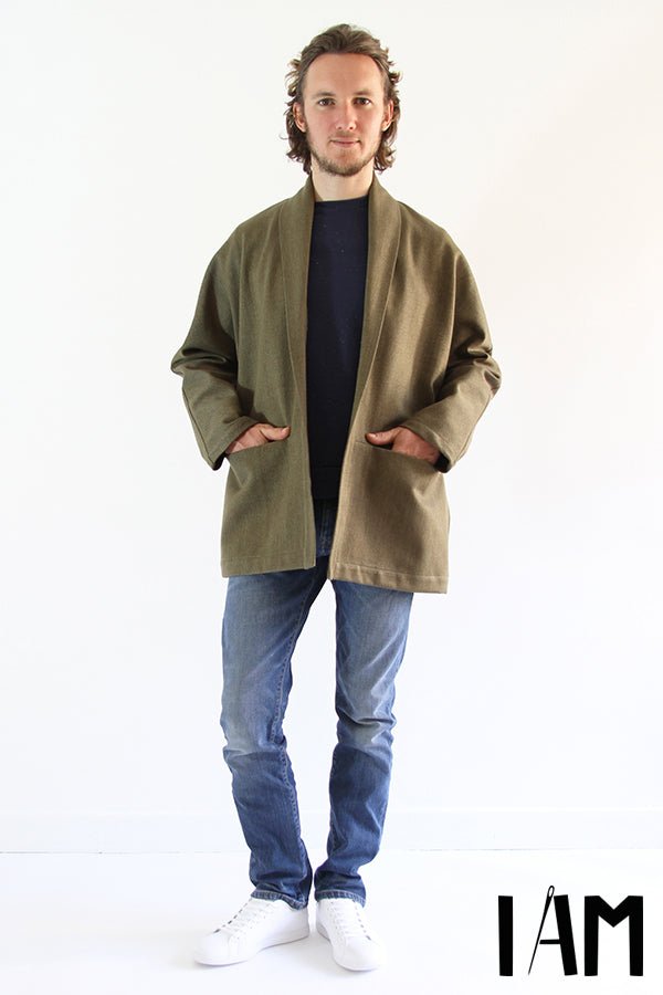 I am ARTEMIS (Mens) - Coat Pattern - I AM PATTERNS - Simplifi Fabric