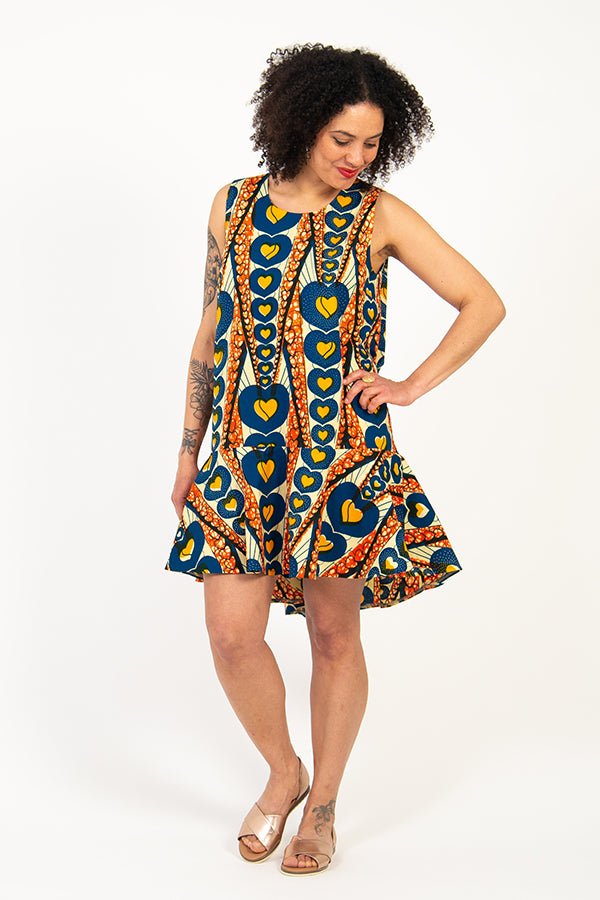 I am AURA - A - Line Dress / Top Pattern - I AM PATTERNS - Simplifi Fabric