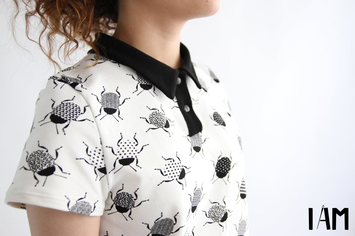 I am CHOUETTE - Polo Shirt + Bodysuit Pattern - I AM PATTERNS - Simplifi Fabric