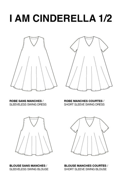 I am CINDERELLA - Dress and Blouse Pattern - I AM PATTERNS - Simplifi Fabric