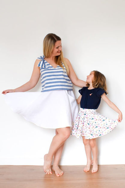 I am CINDY (Mini / Kids) - Skirt Pattern - I AM PATTERNS - Simplifi Fabric