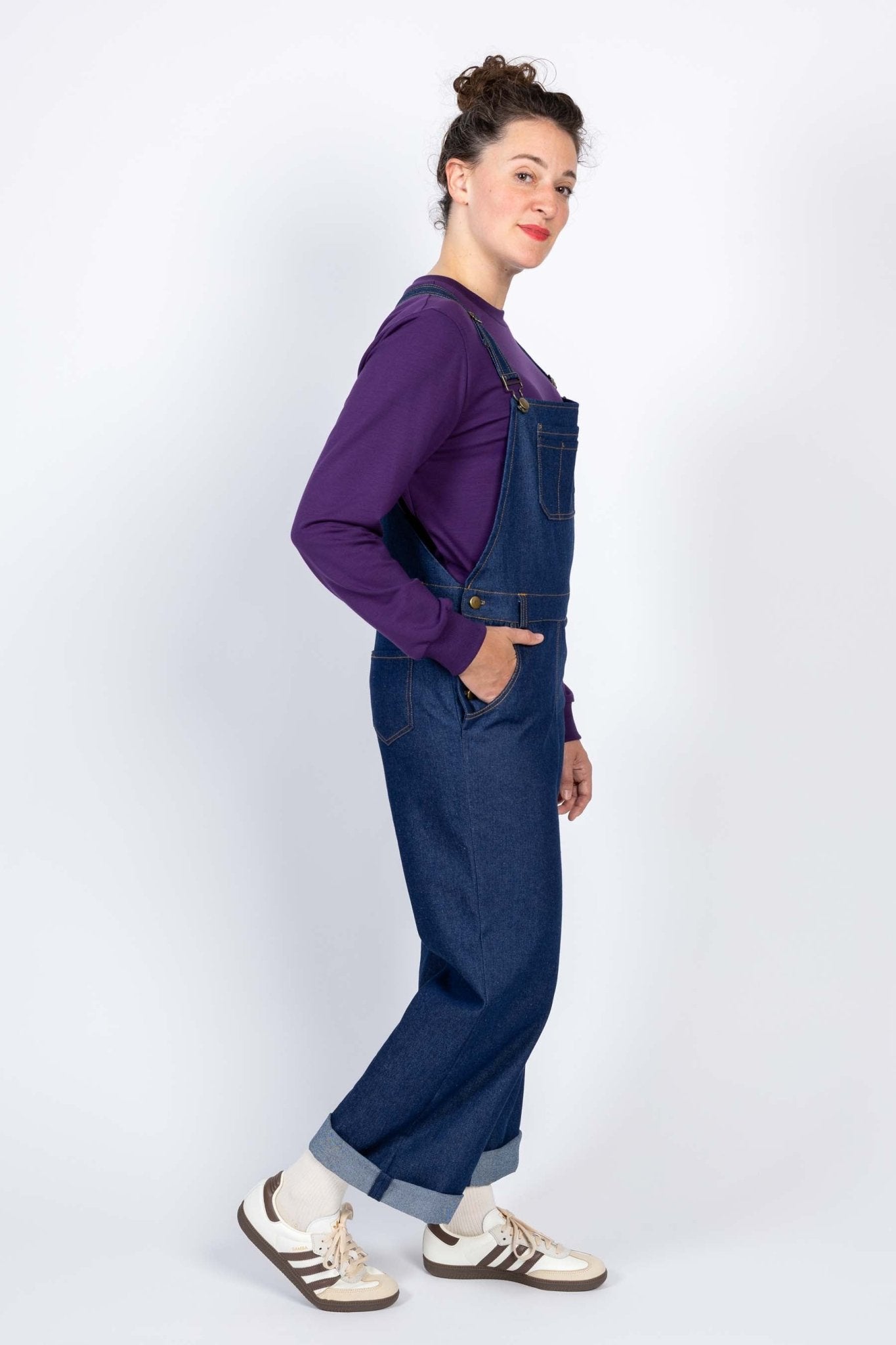 I am DIAMOND - Overalls Pattern - I AM PATTERNS - Simplifi Fabric
