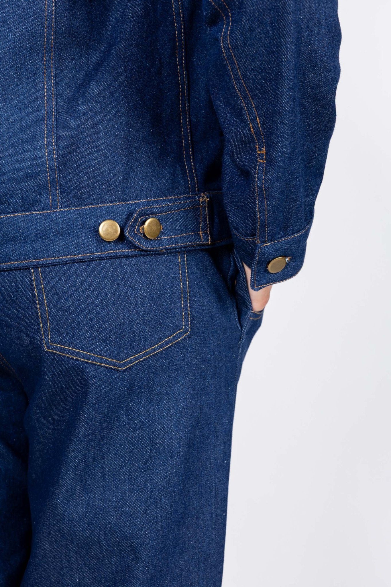 I am GOLD - Denim Jacket Pattern - I AM PATTERNS - Simplifi Fabric
