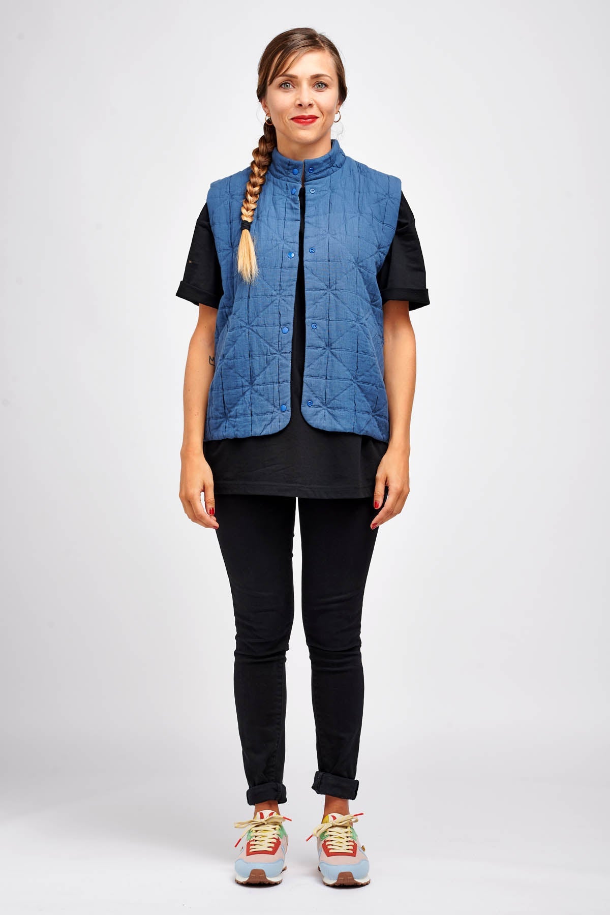 I am HATHOR - Timeless Vest Pattern - I AM PATTERNS - Simplifi Fabric