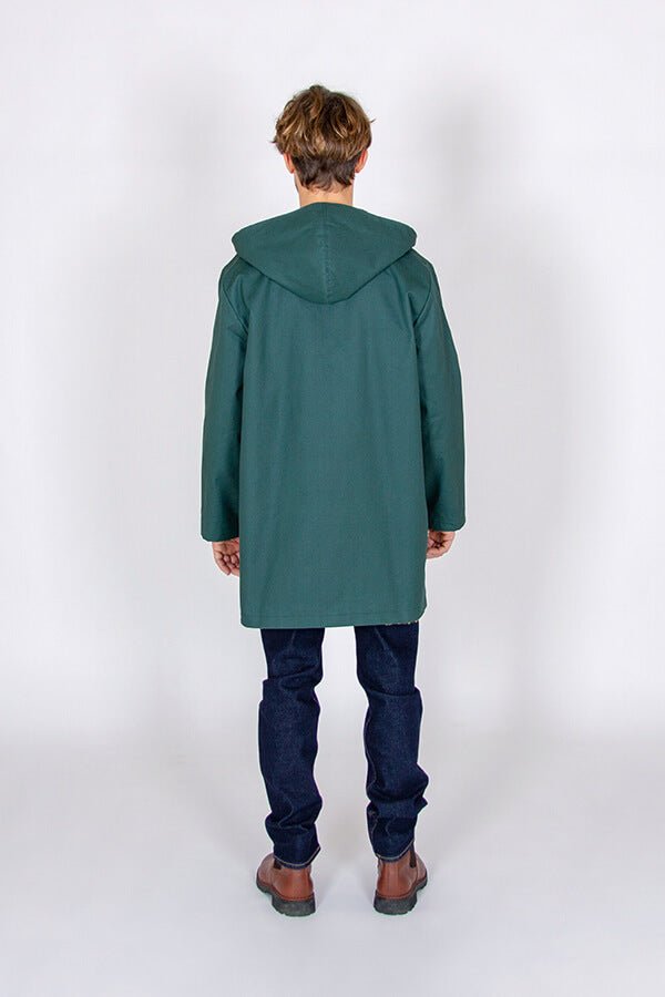 I am JACQUES (Mens) - Classic Raincoat Pattern - I AM PATTERNS - Simplifi Fabric