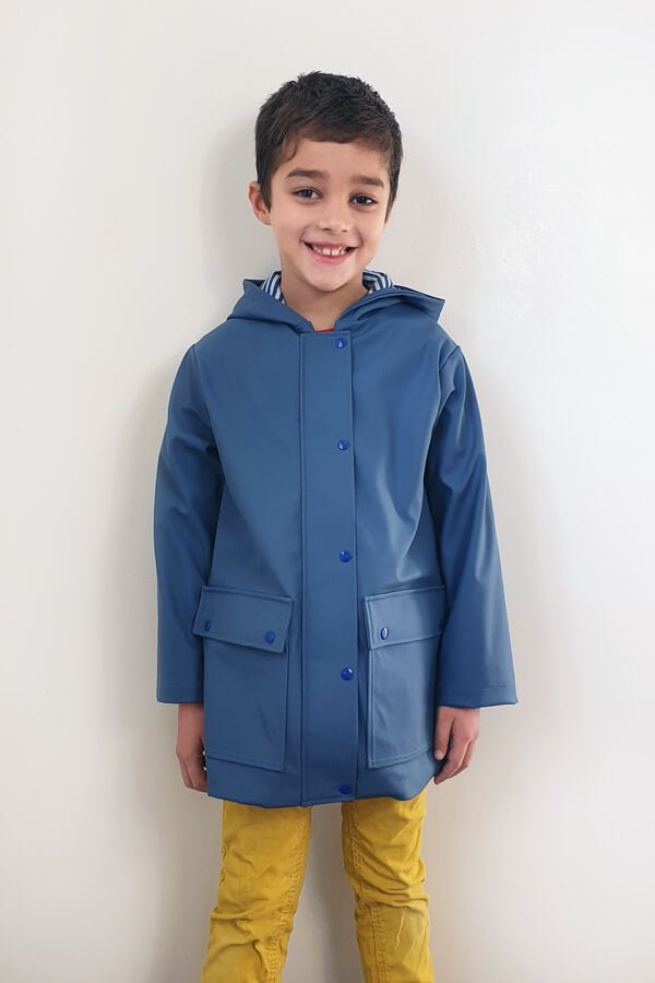 I am JACQUES (Mini / Kids) - Classic Raincoat Pattern - I AM PATTERNS - Simplifi Fabric