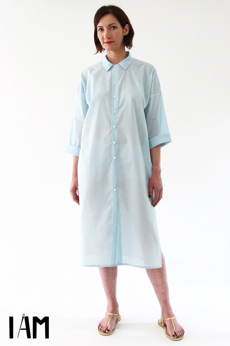 I am LUCIENNE - Shirt, Tunic + Dress Pattern - I AM PATTERNS - Simplifi Fabric