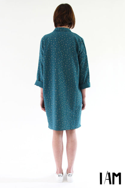 I am LUCIENNE - Shirt, Tunic + Dress Pattern - I AM PATTERNS - Simplifi Fabric