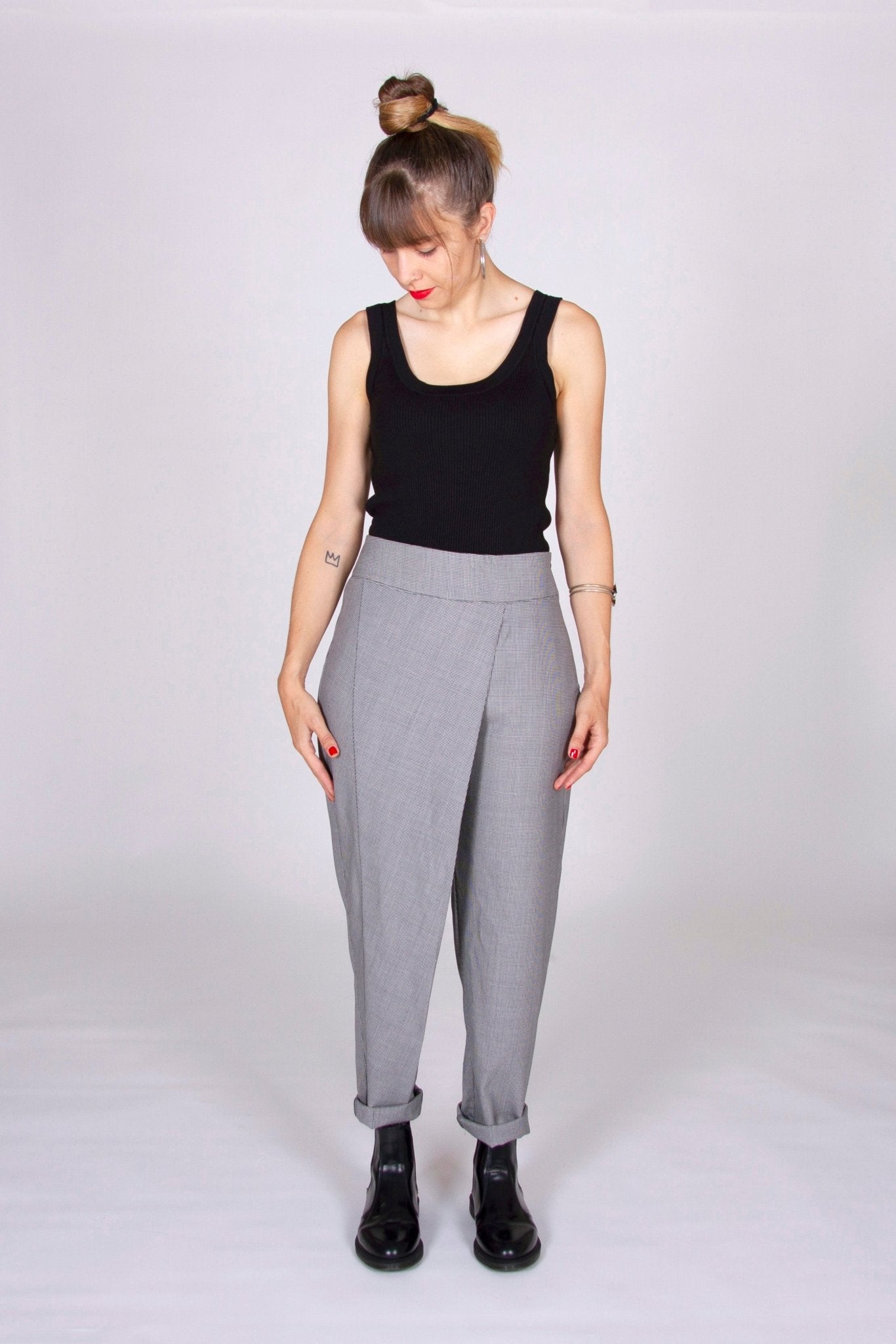 I am PANORAMIX - High - Waist Trouser Pattern - I AM PATTERNS - Simplifi Fabric