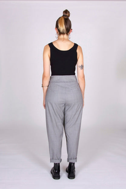 I am PANORAMIX - High - Waist Trouser Pattern - I AM PATTERNS - Simplifi Fabric