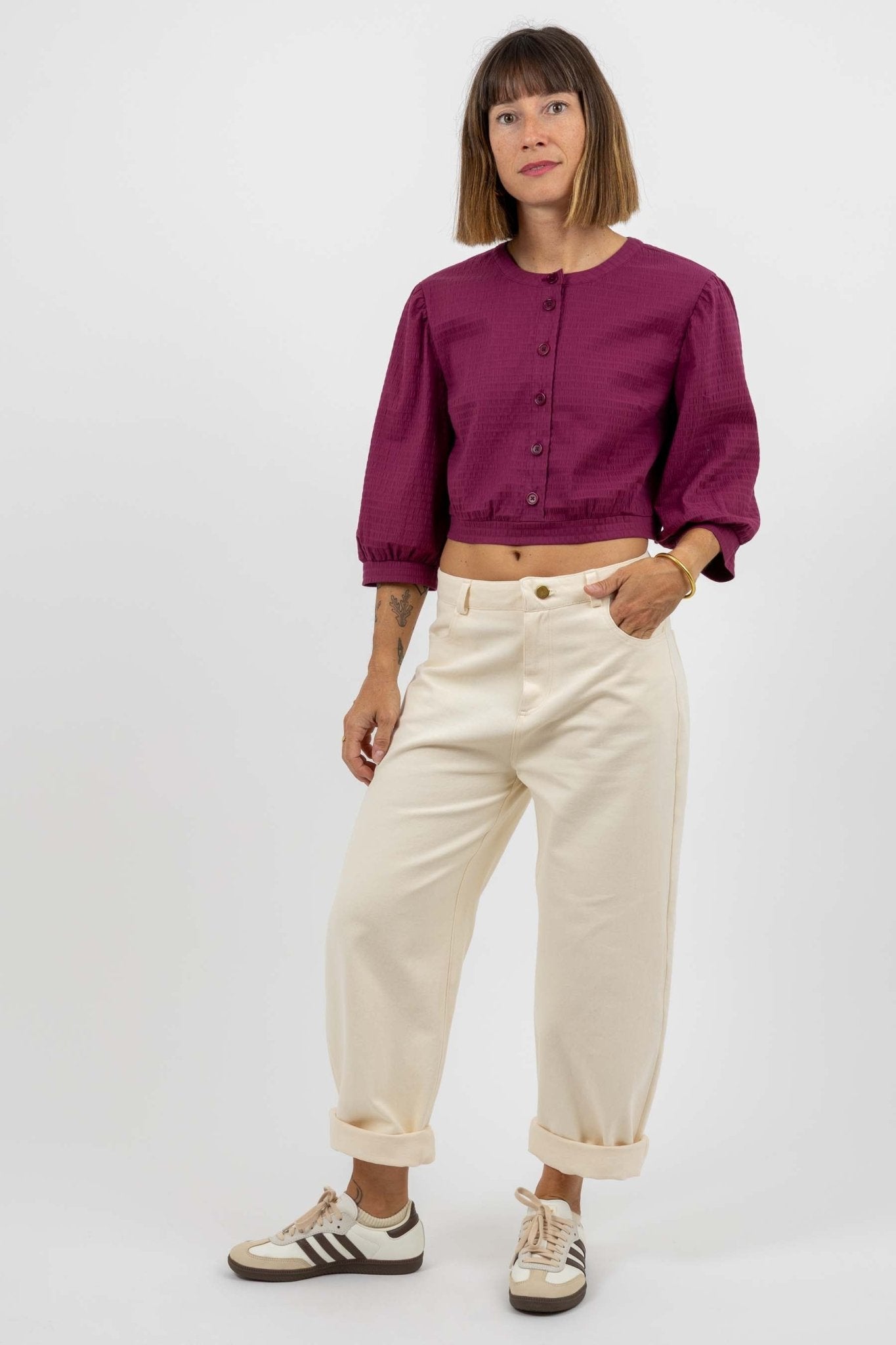 I am PEARL - Blouse Pattern - I AM PATTERNS - Simplifi Fabric