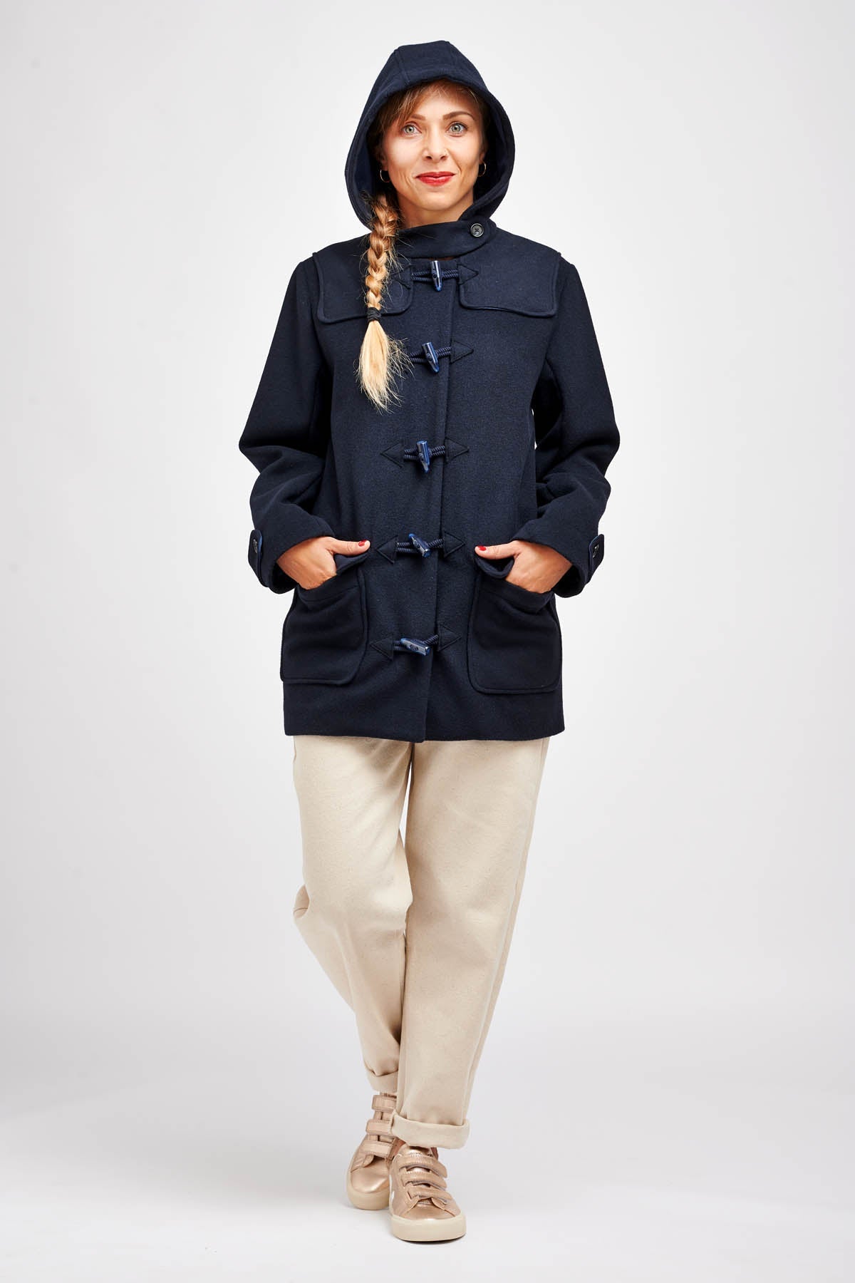 I am RÊ - Classic Duffle Coat Pattern - I AM PATTERNS - Simplifi Fabric