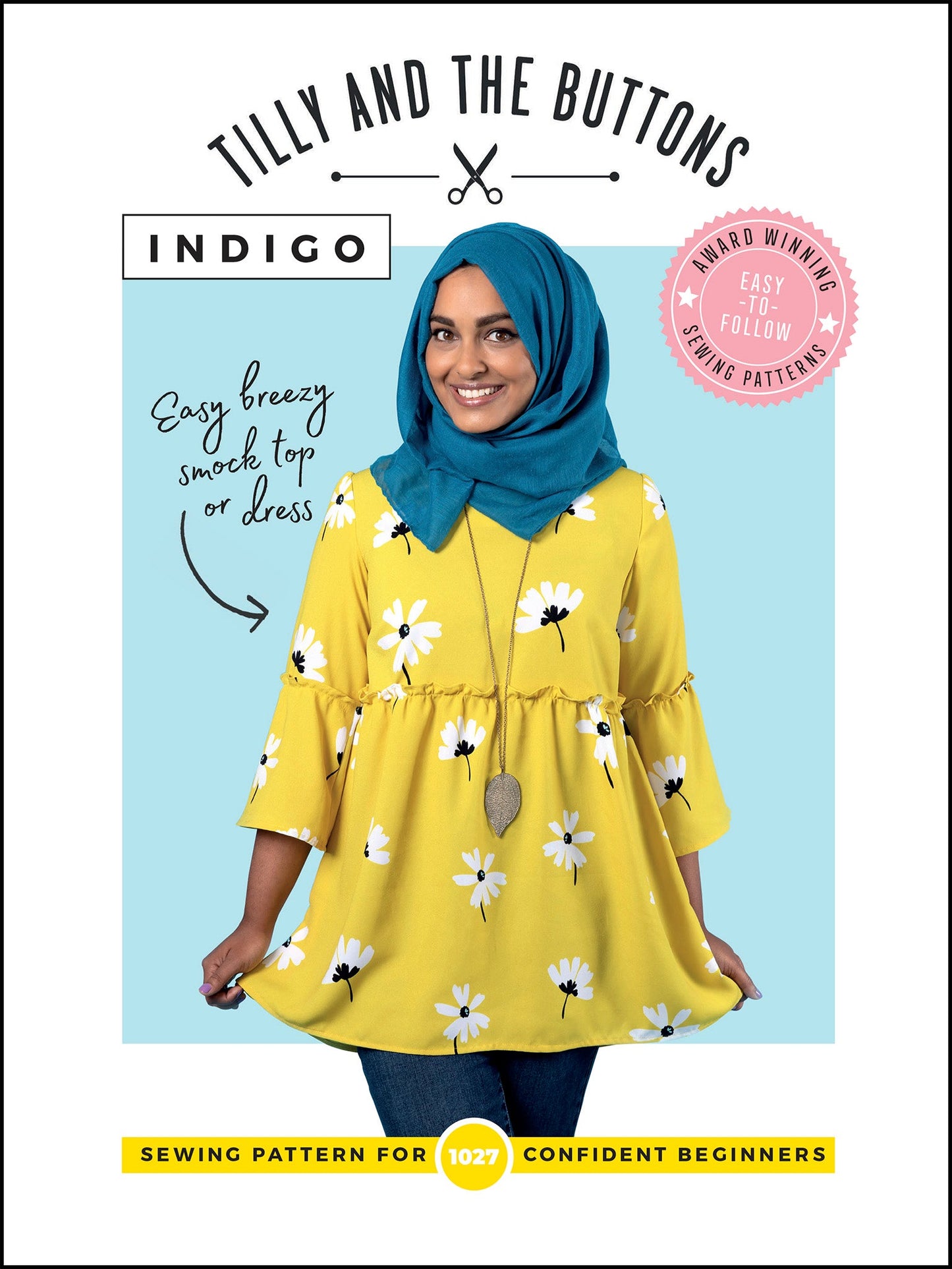 Indigo Top / Dress Pattern - Tilly And The Buttons - Simplifi Fabric