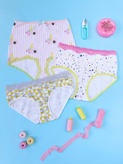 Iris Knickers / Undies Pattern - Tilly And The Buttons - Simplifi Fabric