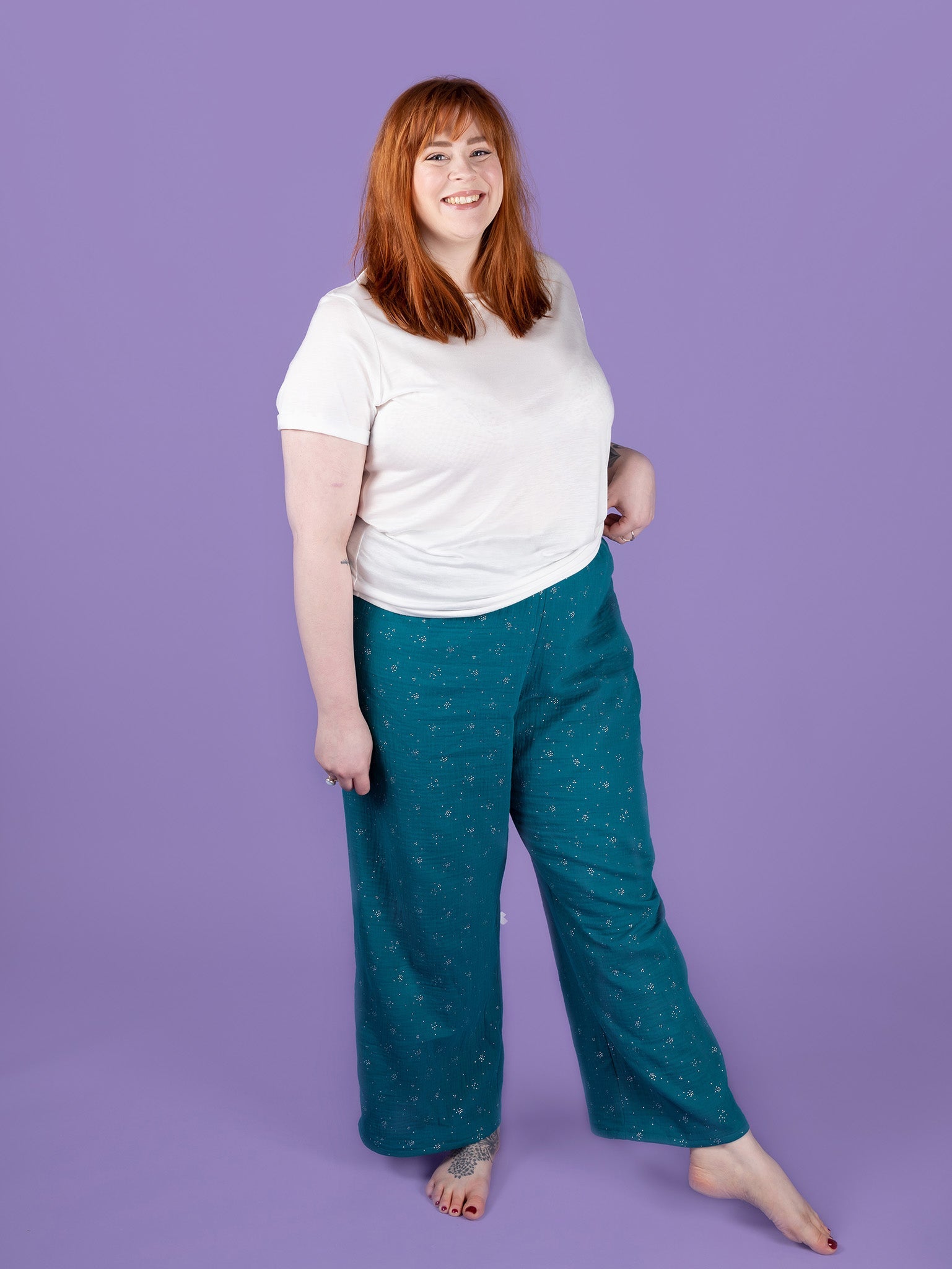 Jaimie Pajama Bottoms / Shorts Pattern - Tilly And The Buttons - Simplifi Fabric