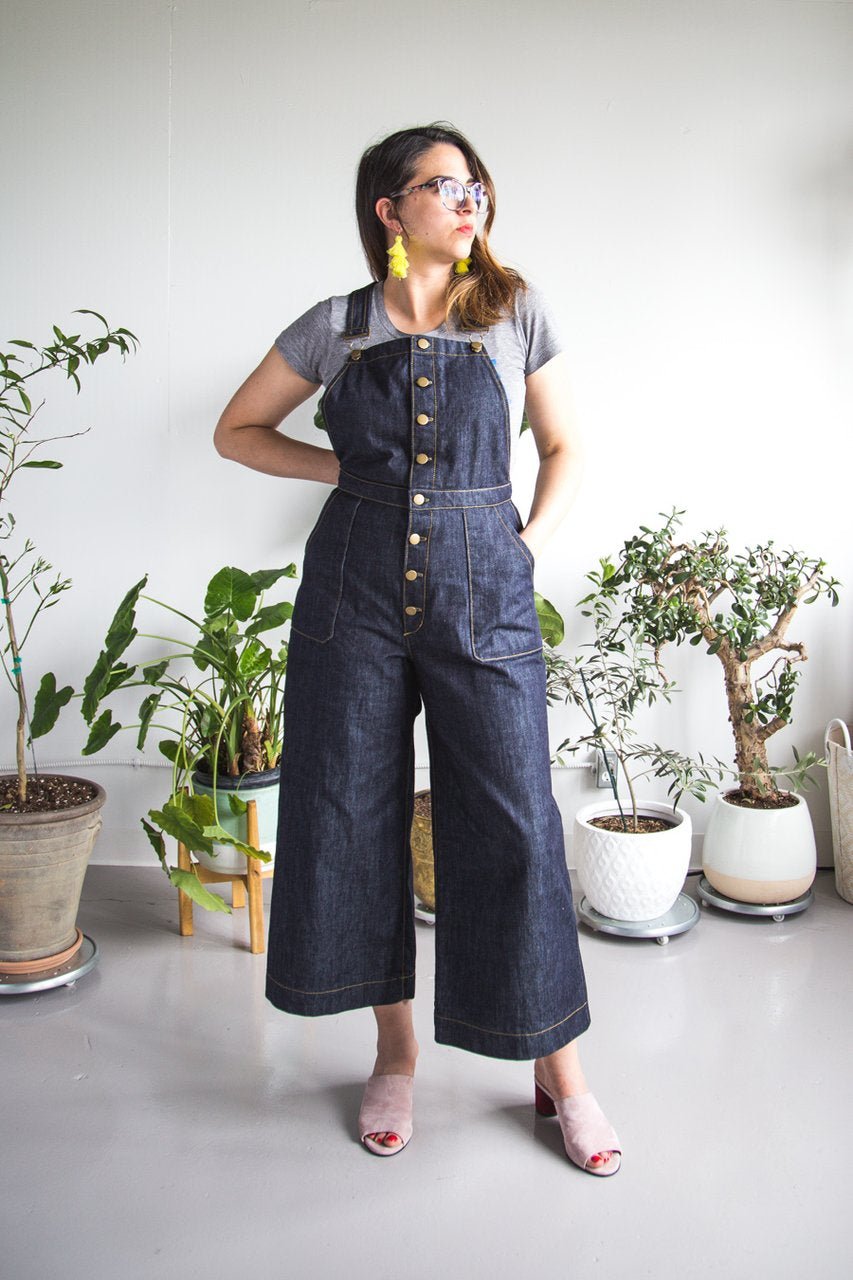 Jenny Overalls & Trousers Pattern - Closet Core Patterns - Simplifi Fabric