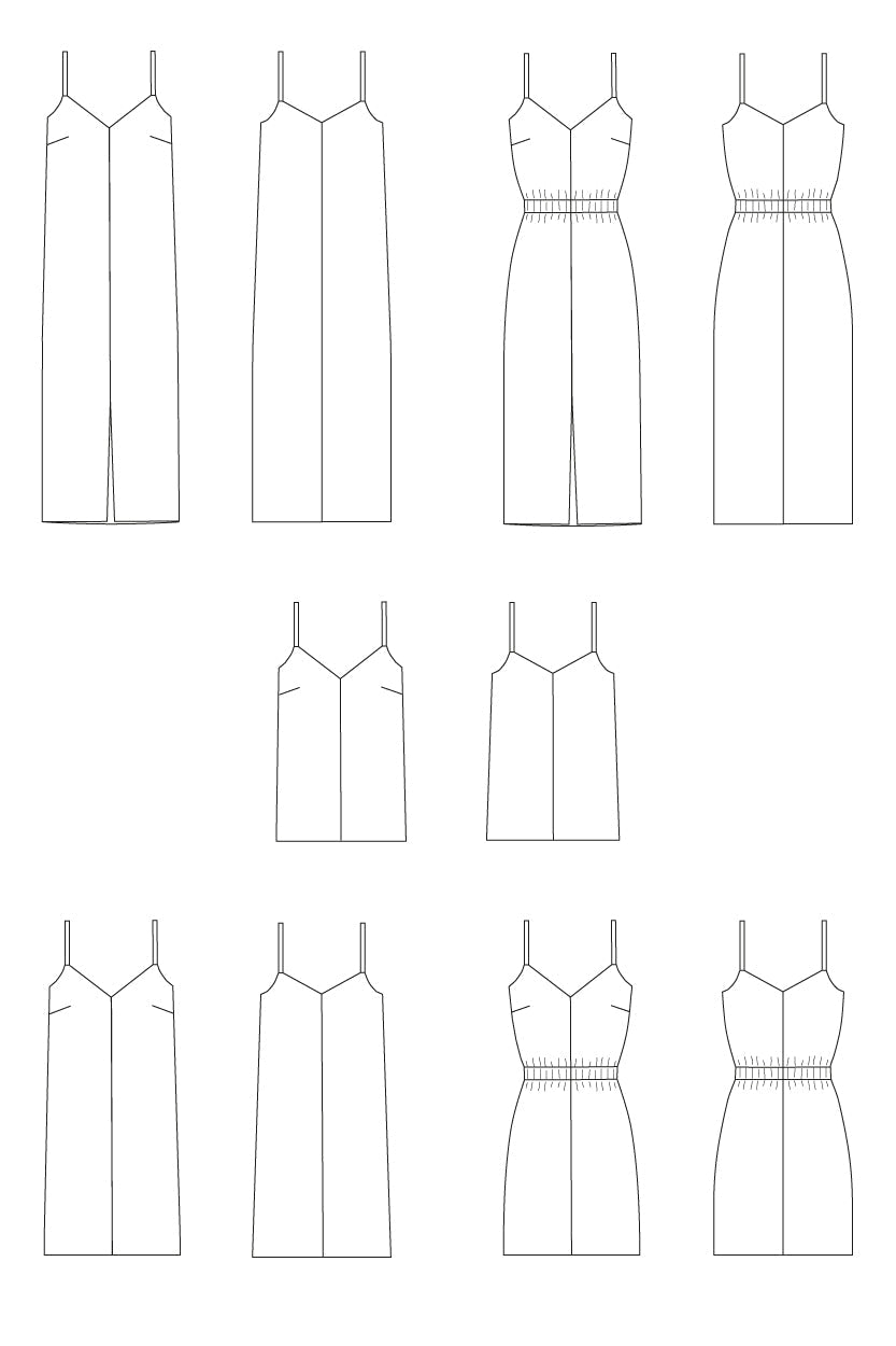 Kaia Dress & Top PDF Pattern - Sew Love Patterns - Simplifi Fabric