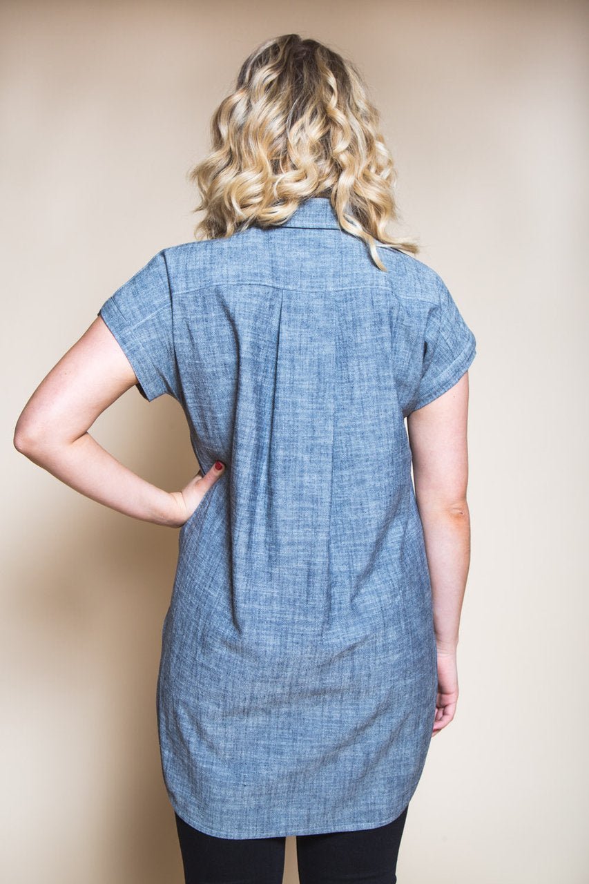 Kalle Shirt & Shirtdress Pattern - Closet Core Patterns - Simplifi Fabric