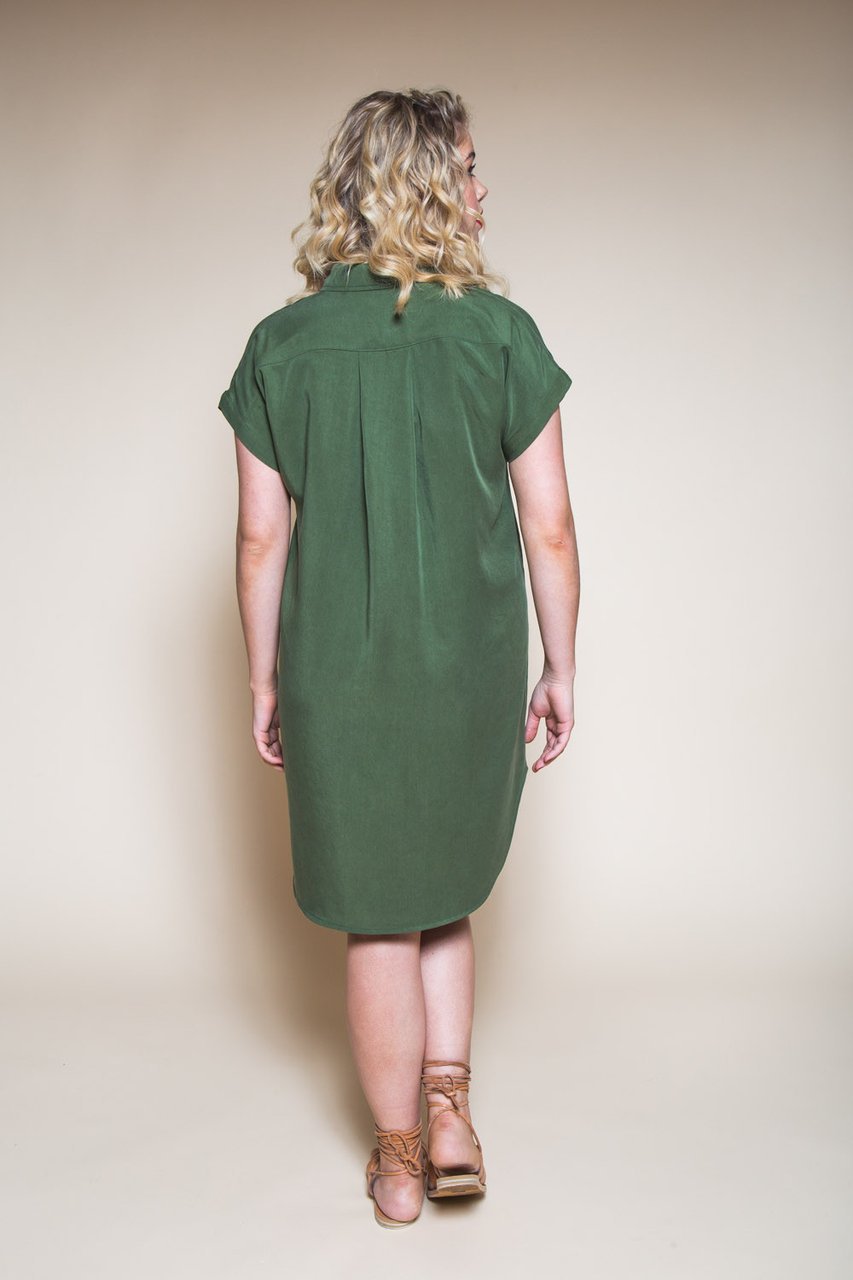 Kalle Shirt & Shirtdress Pattern - Closet Core Patterns - Simplifi Fabric