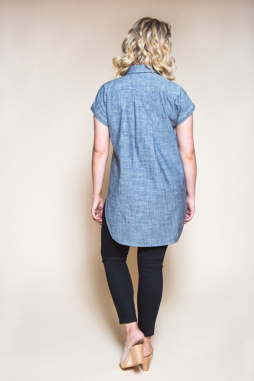 Kalle Shirt & Shirtdress Pattern - Closet Core Patterns - Simplifi Fabric