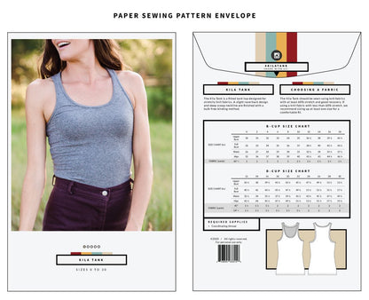 Kila Tank Pattern - Allie Olson - Simplifi Fabric