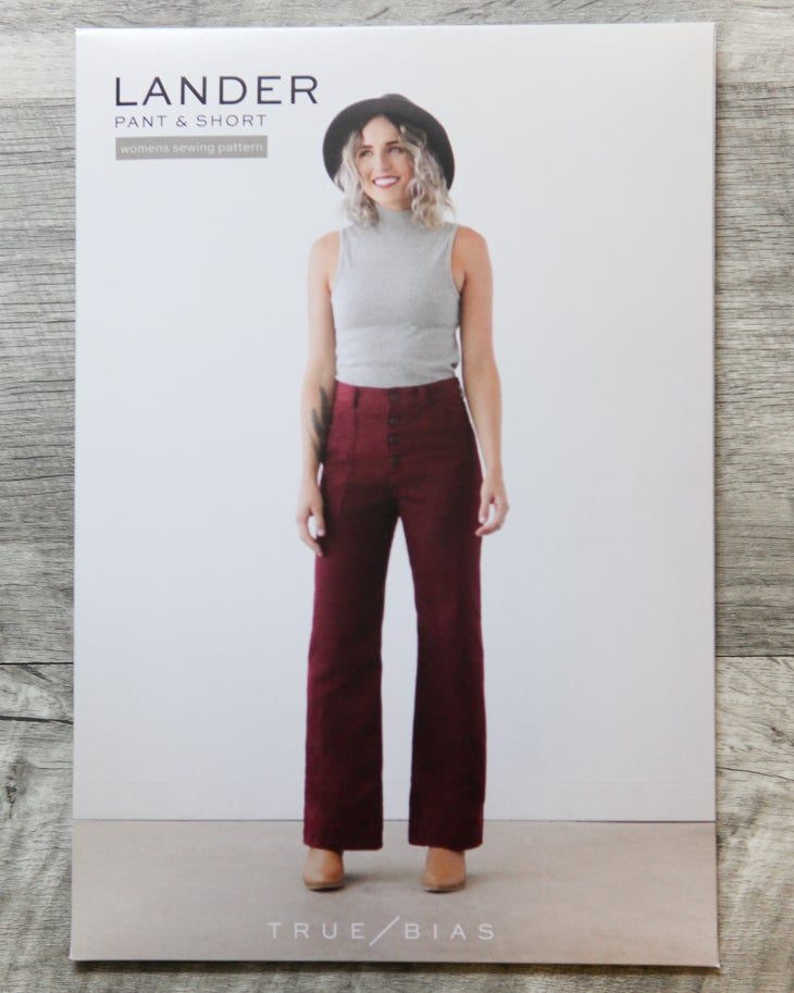 Lander Pants & Short Sewing Pattern - True Bias - Simplifi Fabric