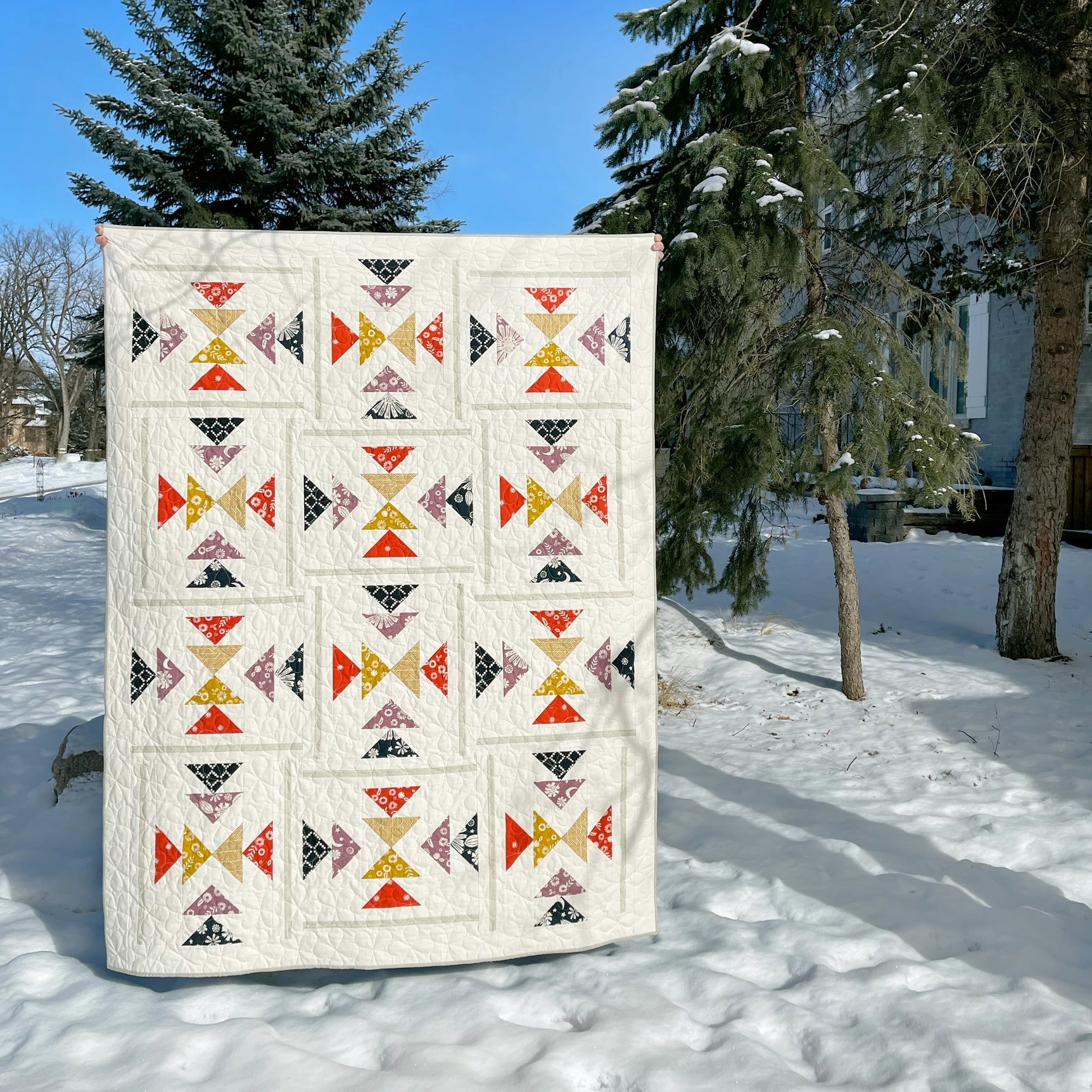 Landmark Paper Pattern - The Blanket Statement Quilt Co. - Simplifi Fabric