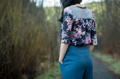 Lazo Trousers Womens PDF Sewing Pattern - Thread Theory - Simplifi Fabric
