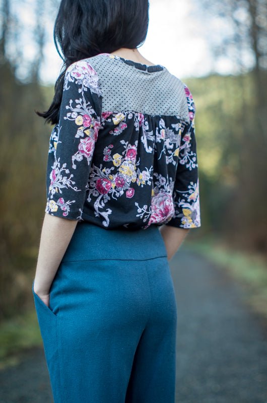 Lazo Trousers Womens PDF Sewing Pattern - Thread Theory - Simplifi Fabric