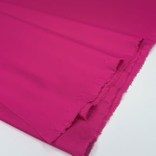 LENZING™ ECOVERO™ Viscose Stretch Ponte De Roma - Fuchsia - Simplifi Fabric