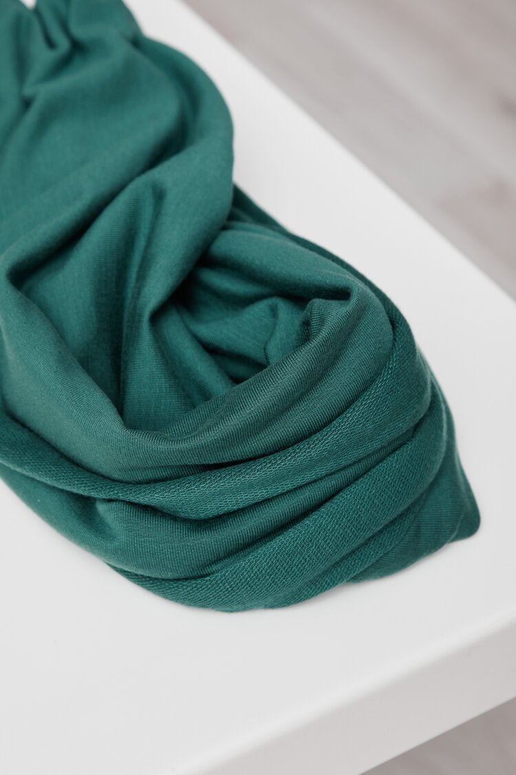 Light Terry Sweat TENCEL™ Lyocell - OEKO - TEX® - MeetMILK - Emerald Green - Simplifi Fabric