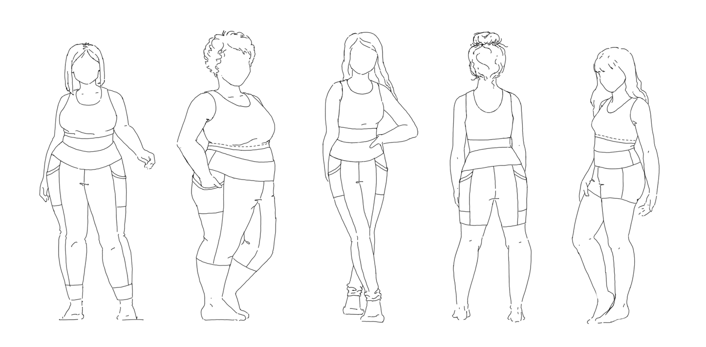 Limestone Leggings & Top Paper Pattern - Sew Liberated - Simplifi Fabric