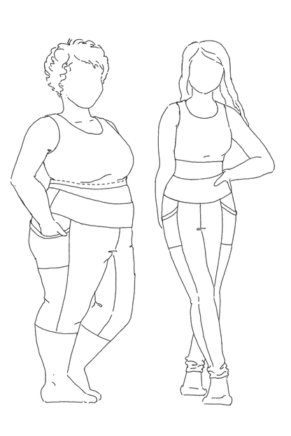 Limestone Leggings & Top Paper Pattern - Sew Liberated - Simplifi Fabric