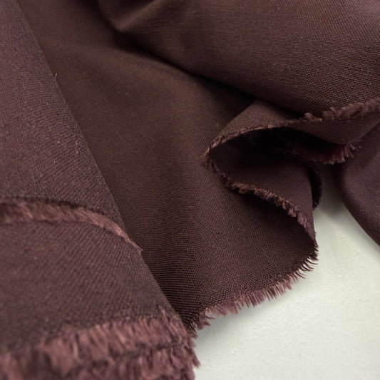 Linen + Viscose + Cotton Mix - Merlot - Simplifi Fabric