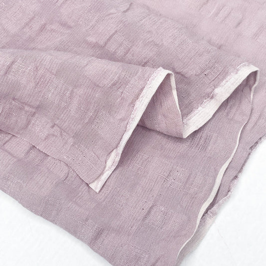 Linen / Viscose Jacquard Gauze - Petal - Simplifi Fabric