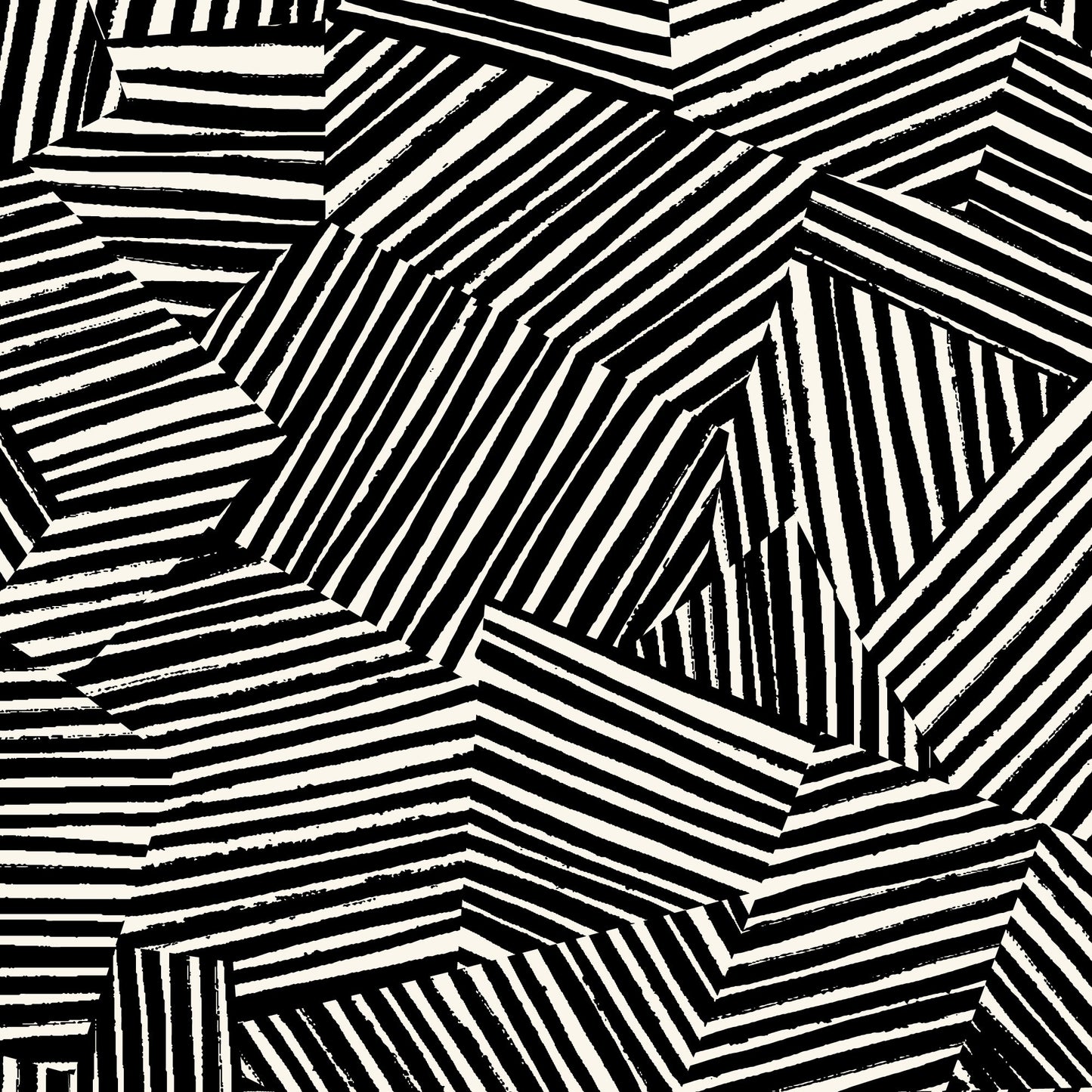 Lines Maze - Claire Inglesias - Canvas Collective - Cloud 9 Fabrics - Canvas - Simplifi Fabric