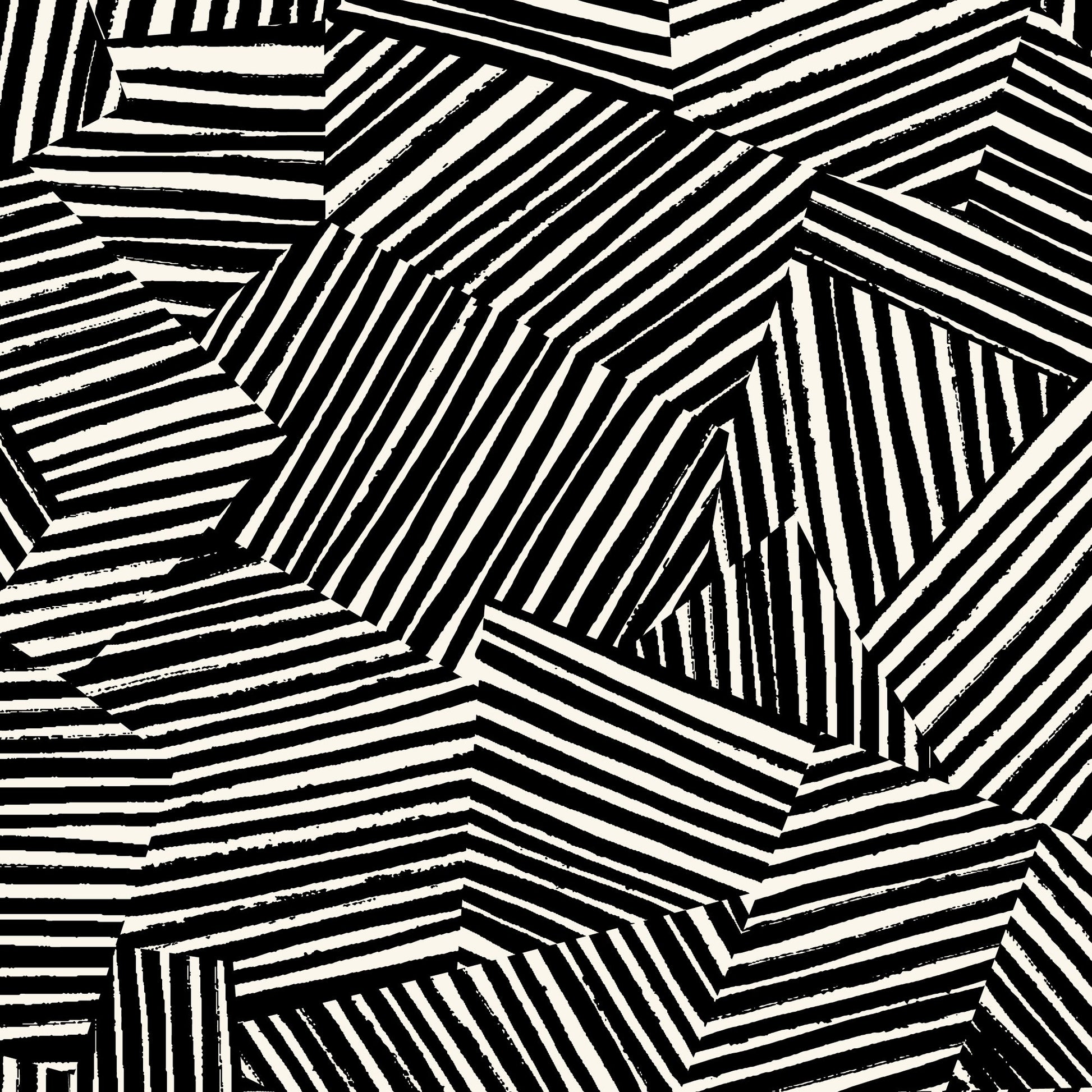 Lines Maze - Claire Inglesias - Canvas Collective - Cloud 9 Fabrics - Canvas - Simplifi Fabric