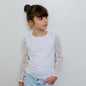 Lobelia Kids Tee - shirt Sewing Pattern - Girls 3/12 - Ikatee - Simplifi Fabric