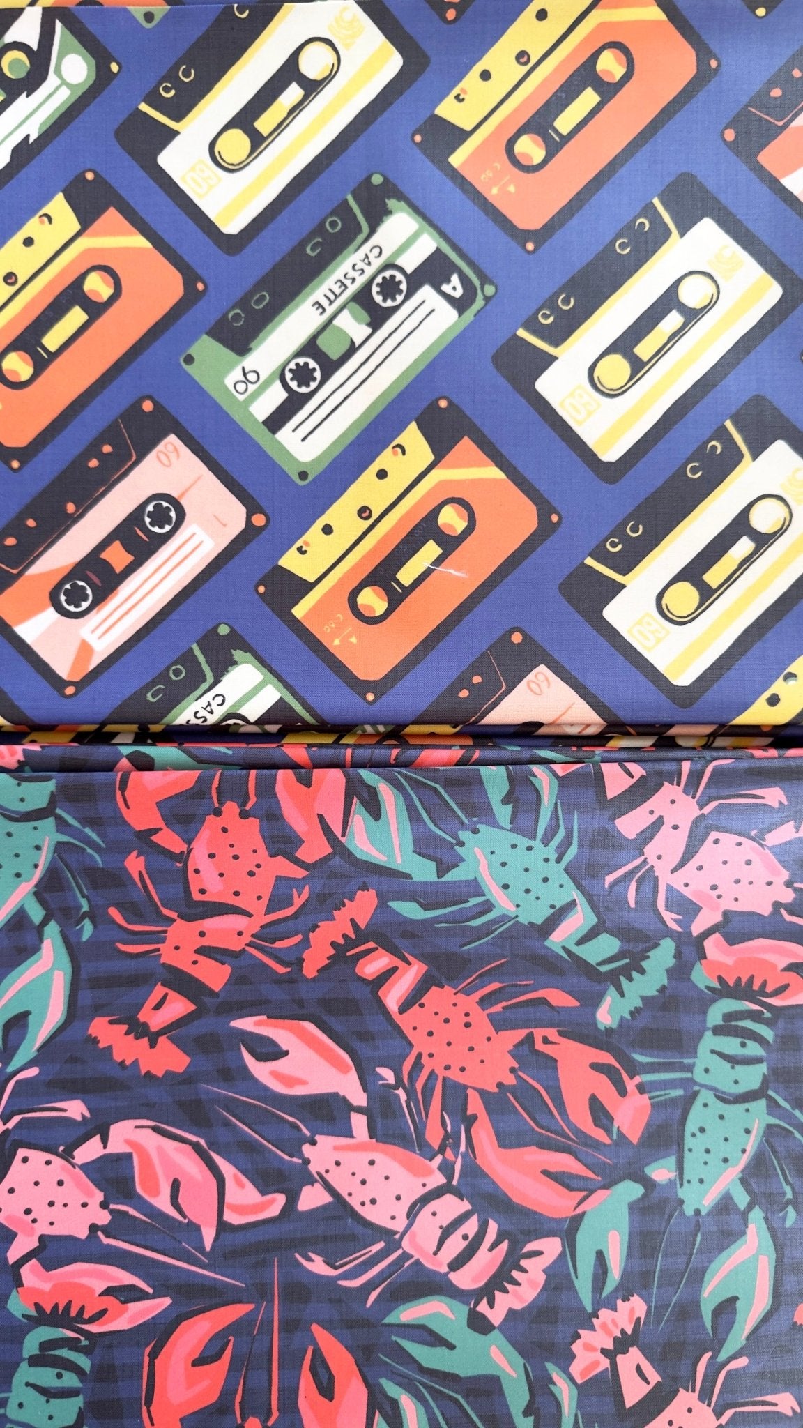 Lobster Party - Pip & Lo - Laminated Collective - Cloud9 Fabrics - Simplifi Fabric