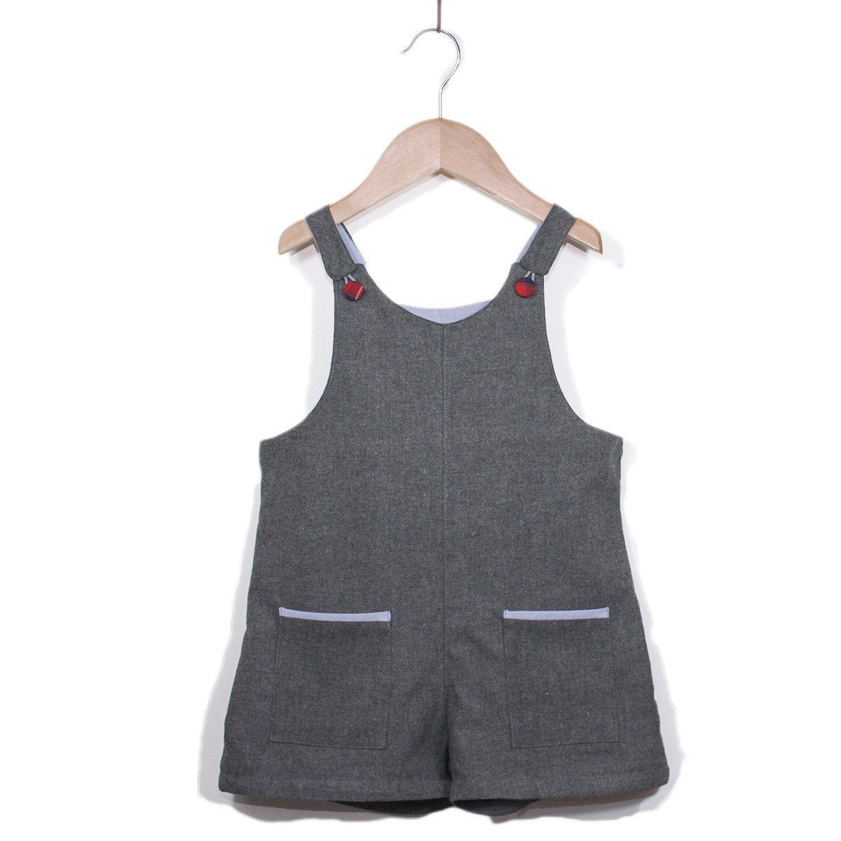 London Overalls or Dress Sewing Pattern - Baby 6M/4Y - Ikatee - Simplifi Fabric